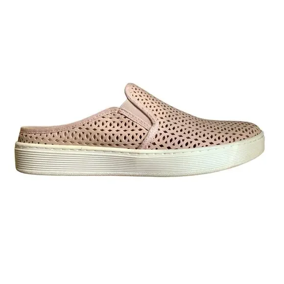 SOFFT Women’s Slip-On Leather Sneaker Padded Slides Somers II Taupe/Blush SIZE 9 - Picture 4 of 14